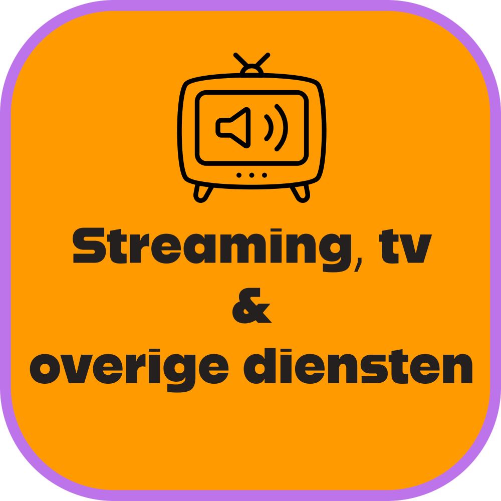 Streaming, tv & overige diensten