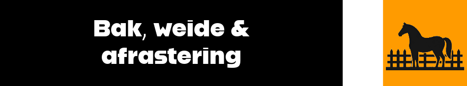 Bak, weide & afrastering