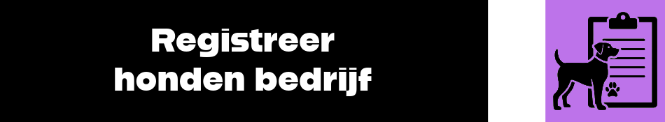 Registreer honden bedrijf