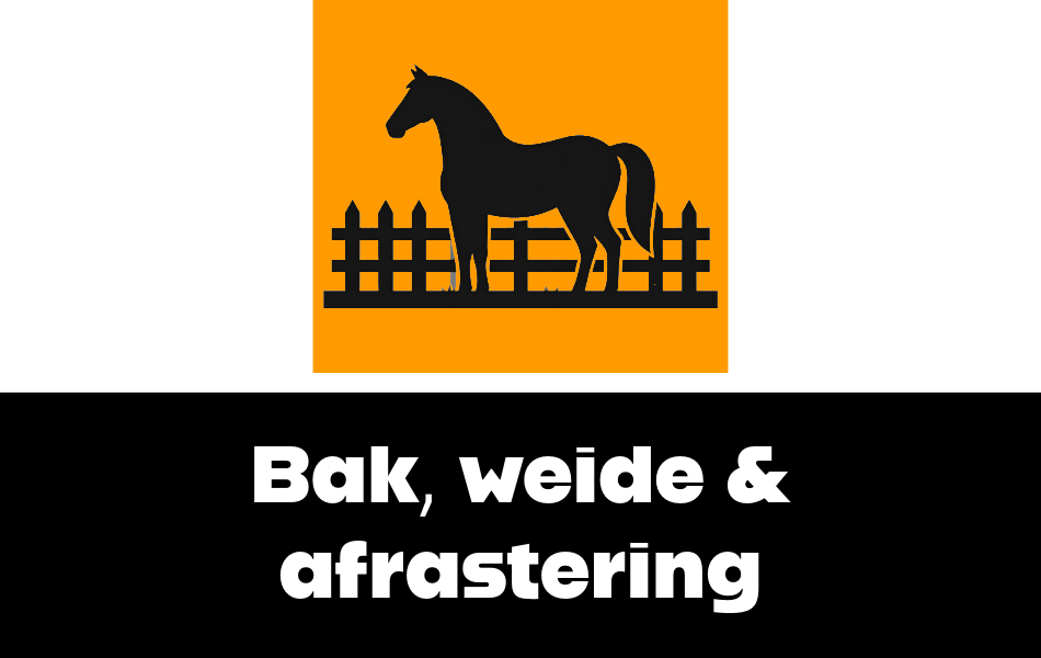 Bak, weide & afrastering