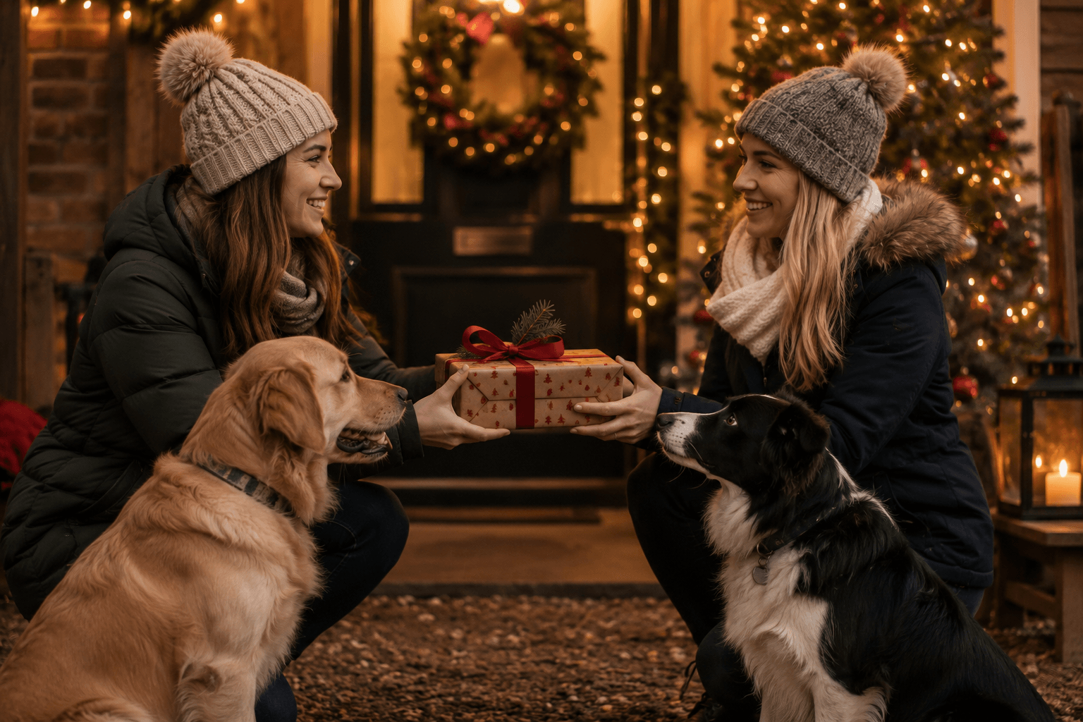 Hondenkerstcadeau