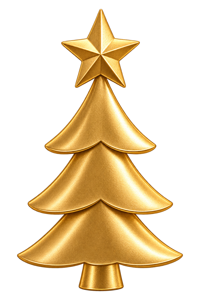 Kerstboom paard