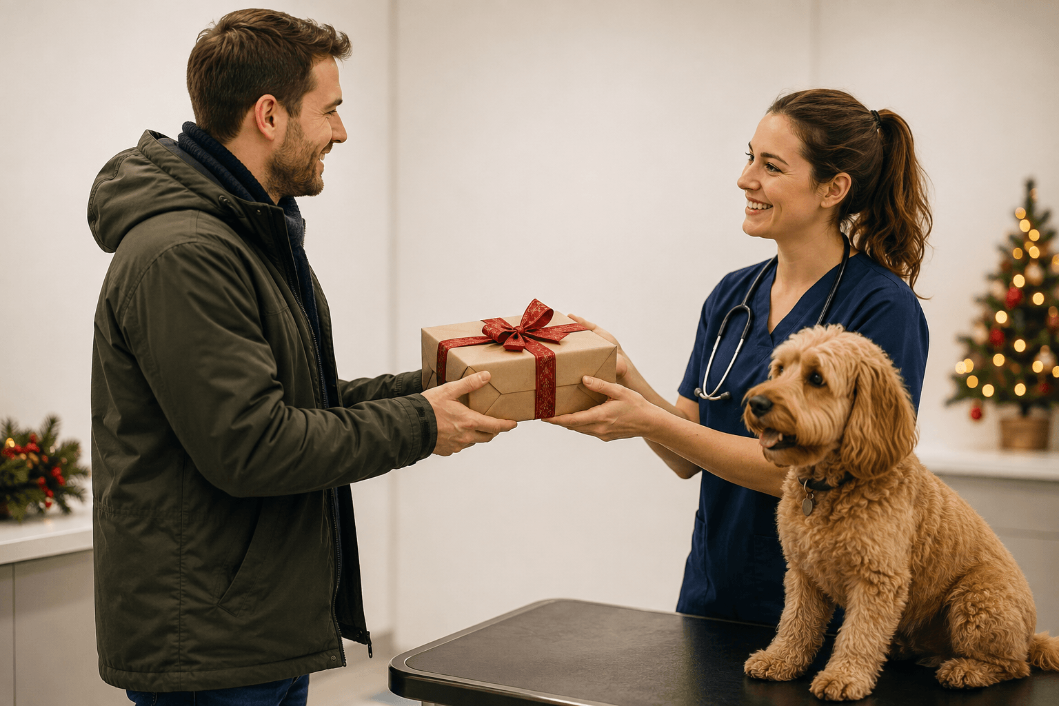 Kerstcadeau dierenarts