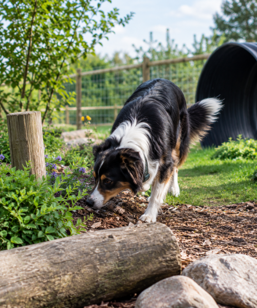 Snuffeltuin hond
